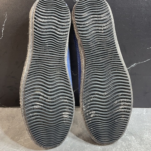 Fashion Women’s Canvas Moccasins Navy Size 9m - Picture 9 of 9